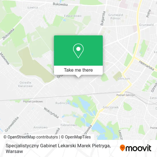 Specjalistyczny Gabinet Lekarski Marek Pietryga map