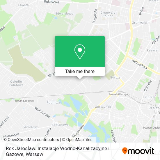 Rek Jarosław. Instalacje Wodno-Kanalizacyjne i Gazowe map