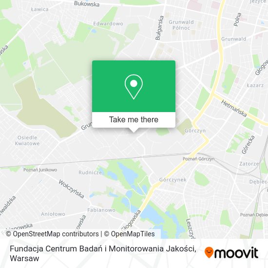 Fundacja Centrum Badań i Monitorowania Jakości map