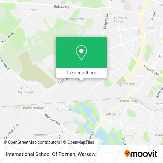 International School Of Poznań map