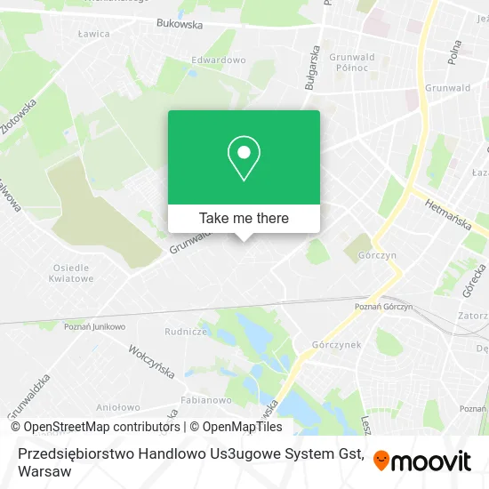 Карта Przedsiębiorstwo Handlowo Us3ugowe System Gst