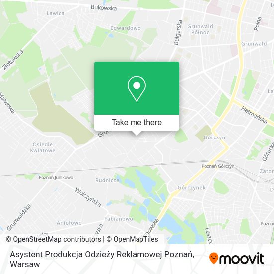 Asystent Produkcja Odzieży Reklamowej Poznań map