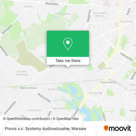 Карта Provis s.c. Systemy Audiowizualne