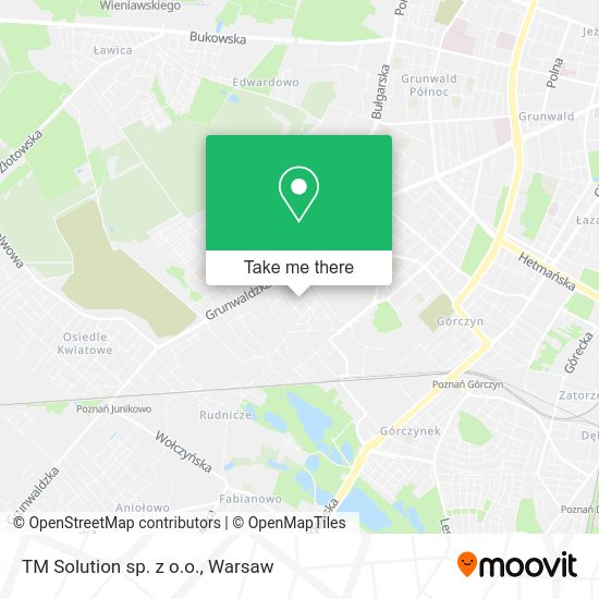 TM Solution sp. z o.o. map