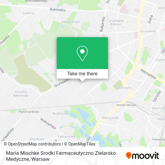 Maria Mischke Srodki Farmaceutyczno Zielarsko Medyczne map