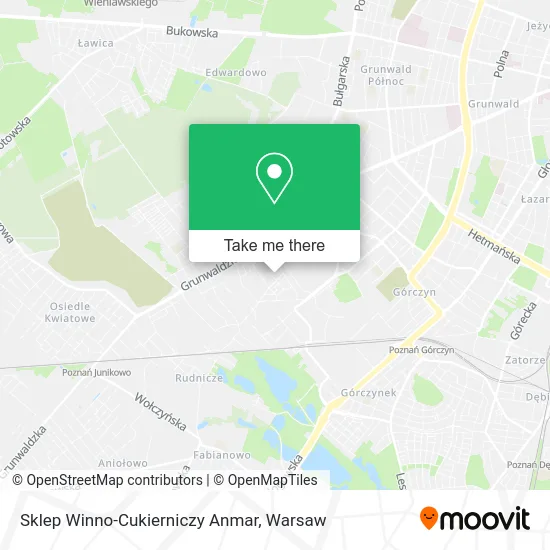 Карта Sklep Winno-Cukierniczy Anmar