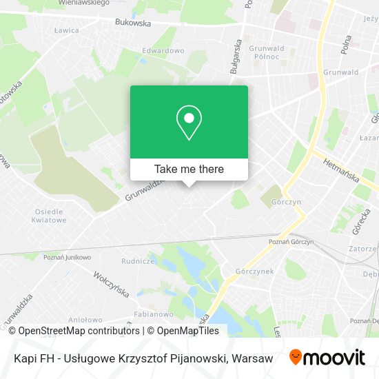 Kapi FH - Usługowe Krzysztof Pijanowski map