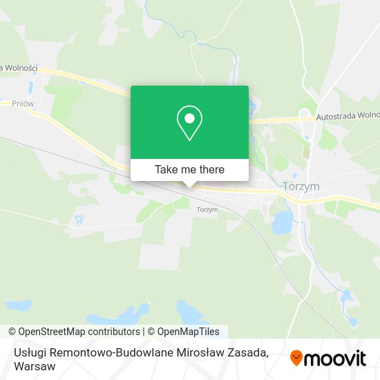 Usługi Remontowo-Budowlane Mirosław Zasada map