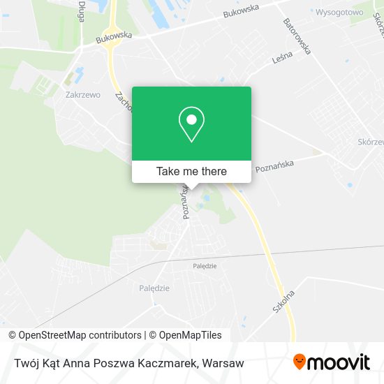 Twój Kąt Anna Poszwa Kaczmarek map