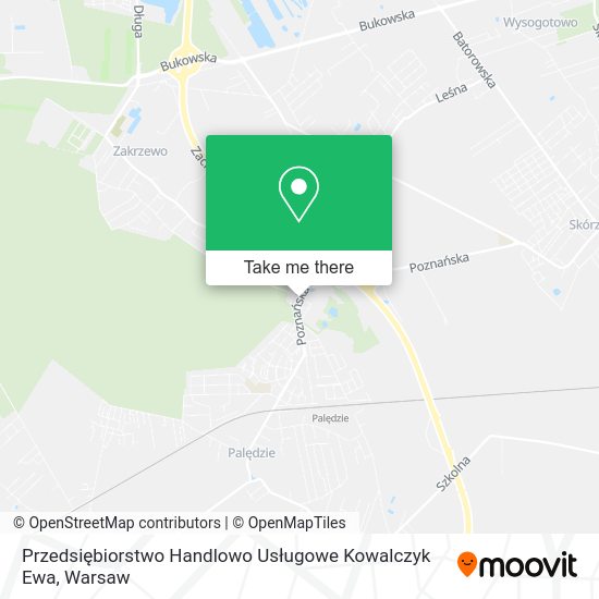 Przedsiębiorstwo Handlowo Usługowe Kowalczyk Ewa map