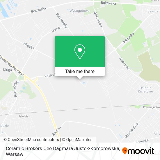 Ceramic Brokers Cee Dagmara Justek-Komorowska map