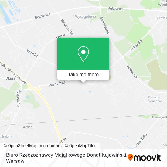 Biuro Rzeczoznawcy Majątkowego Donat Kujawiński map