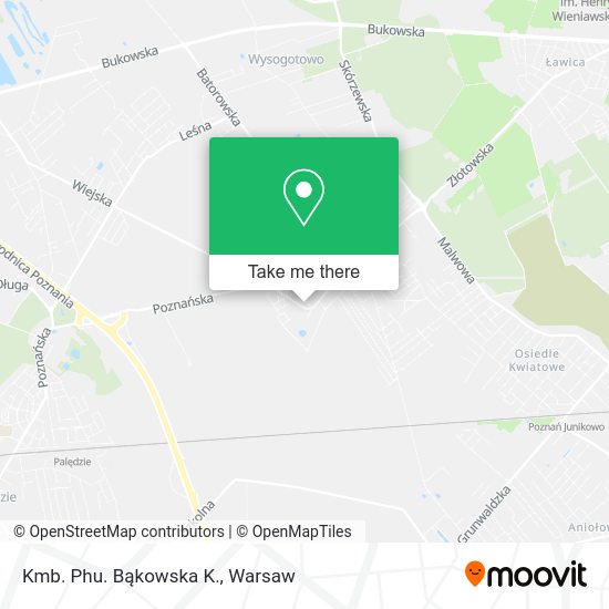 Kmb. Phu. Bąkowska K. map