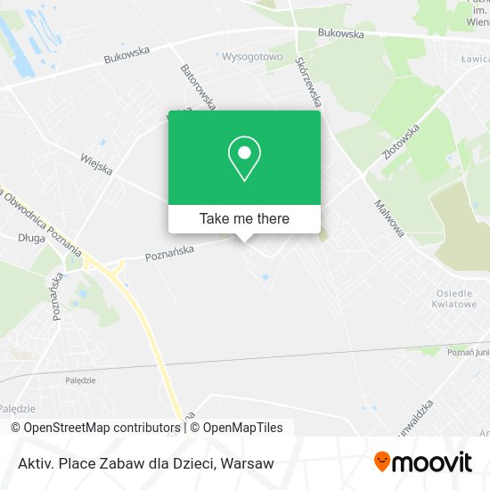 Aktiv. Place Zabaw dla Dzieci map