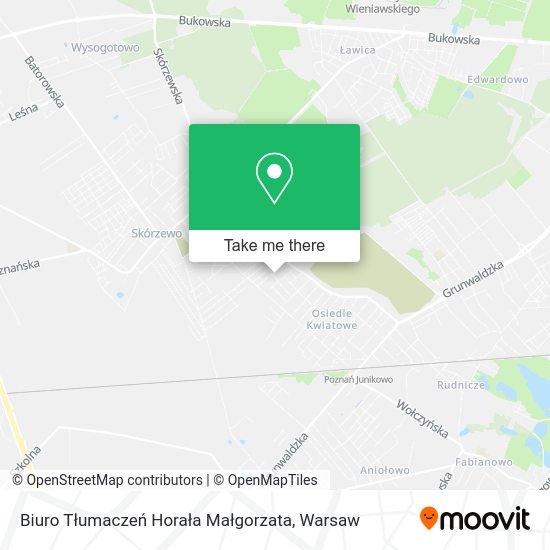 Biuro Tłumaczeń Horała Małgorzata map