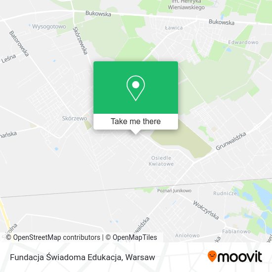 Fundacja Świadoma Edukacja map