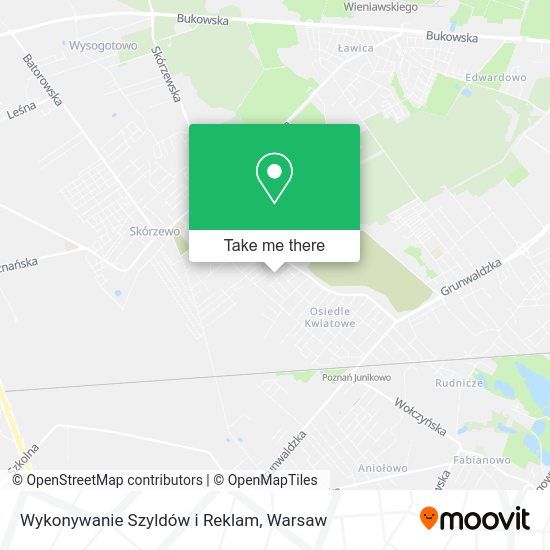 Wykonywanie Szyldów i Reklam map