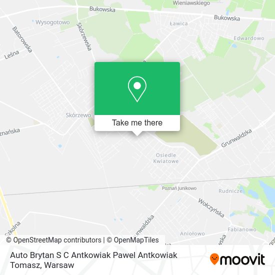 Auto Brytan S C Antkowiak Pawel Antkowiak Tomasz map