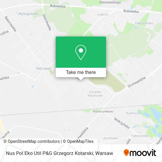 Nus Pol Eko Util P&G Grzegorz Kotarski map