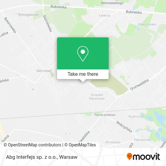 Карта Abg Interfejs sp. z o.o.