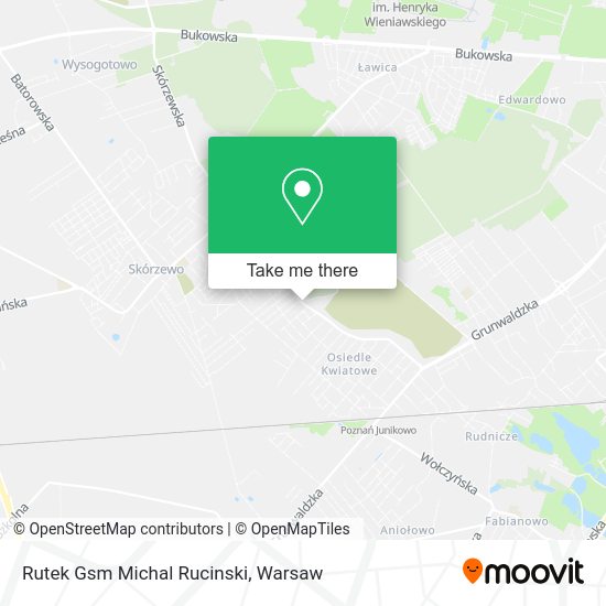 Rutek Gsm Michal Rucinski map