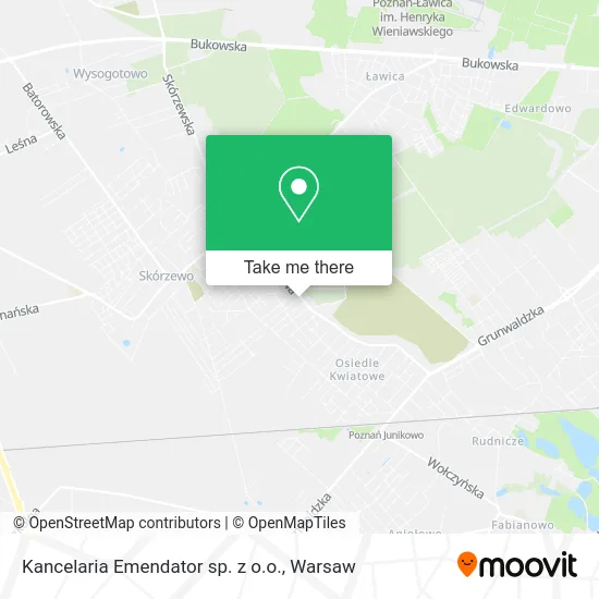 Карта Kancelaria Emendator sp. z o.o.