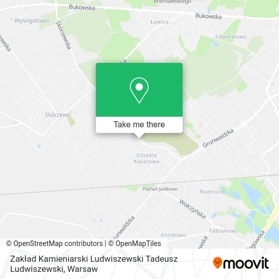 Zakład Kamieniarski Ludwiszewski Tadeusz Ludwiszewski map