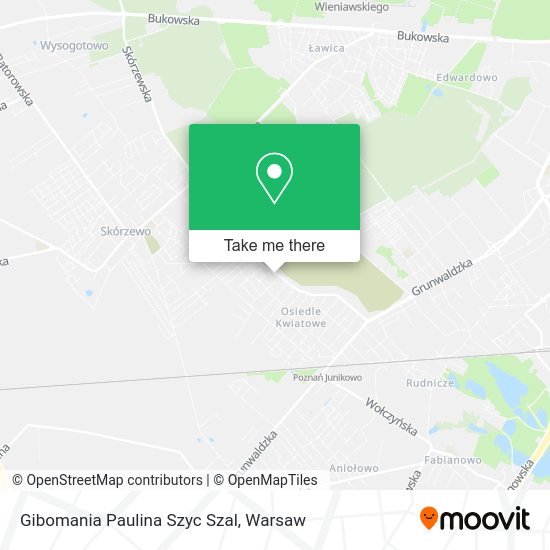 Gibomania Paulina Szyc Szal map