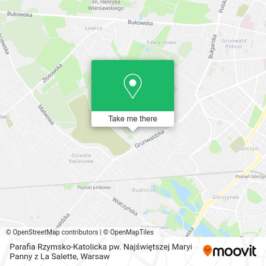 Parafia Rzymsko-Katolicka pw. Najświętszej Maryi Panny z La Salette map