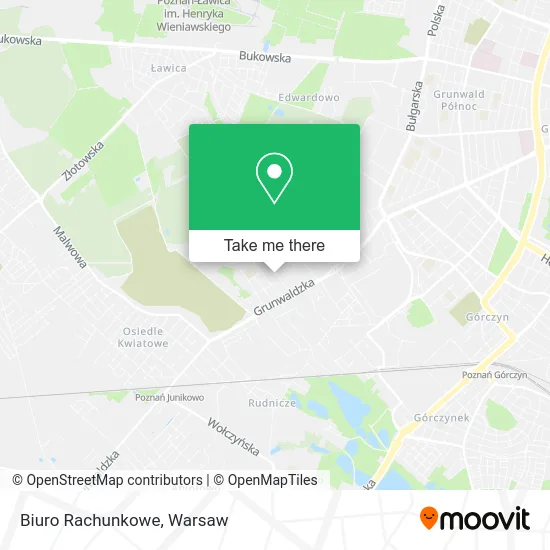 Карта Biuro Rachunkowe