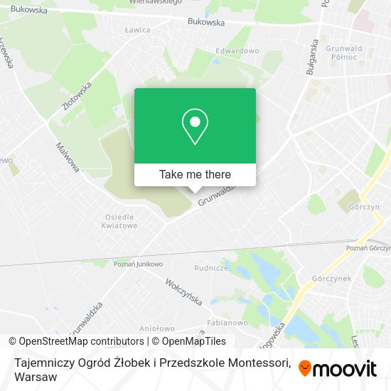 Tajemniczy Ogród Żłobek i Przedszkole Montessori map