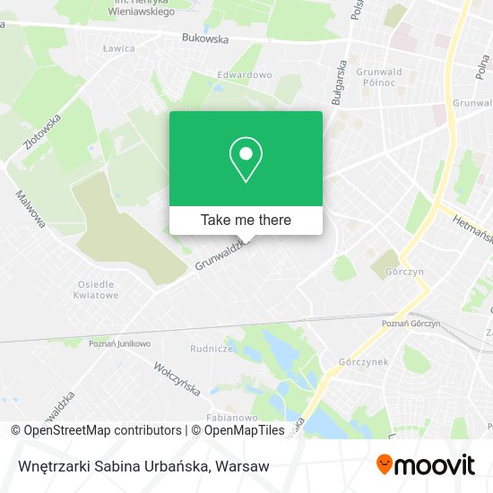 Wnętrzarki Sabina Urbańska map