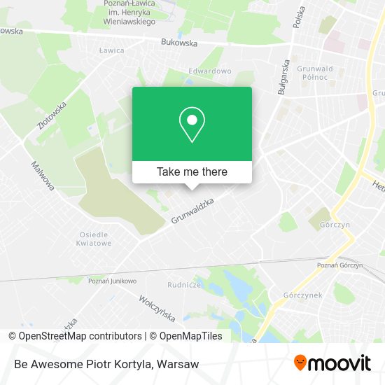 Be Awesome Piotr Kortyla map