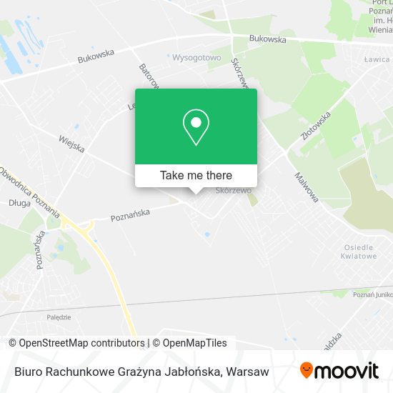 Biuro Rachunkowe Grażyna Jabłońska map