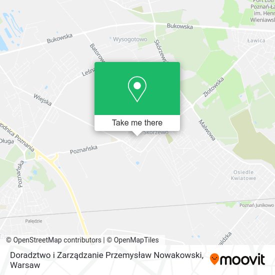 Doradztwo i Zarządzanie Przemysław Nowakowski map