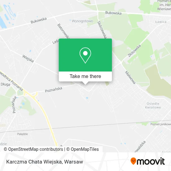 Karczma Chata Wiejska map