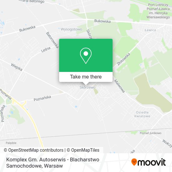 Komplex Gm. Autoserwis - Blacharstwo Samochodowe map