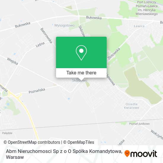 Abm Nieruchomosci Sp z o O Spółka Komandytowa map