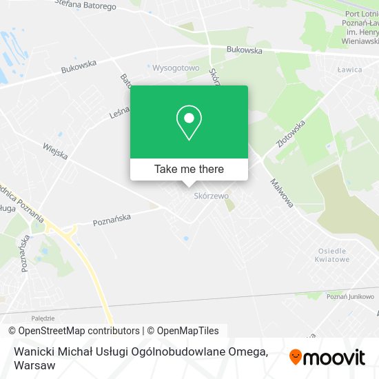 Wanicki Michał Usługi Ogólnobudowlane Omega map