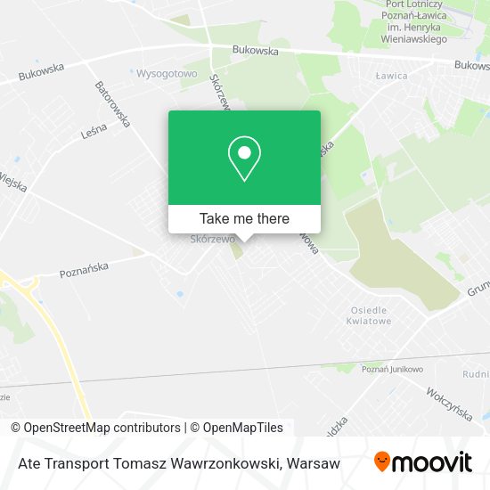 Карта Ate Transport Tomasz Wawrzonkowski