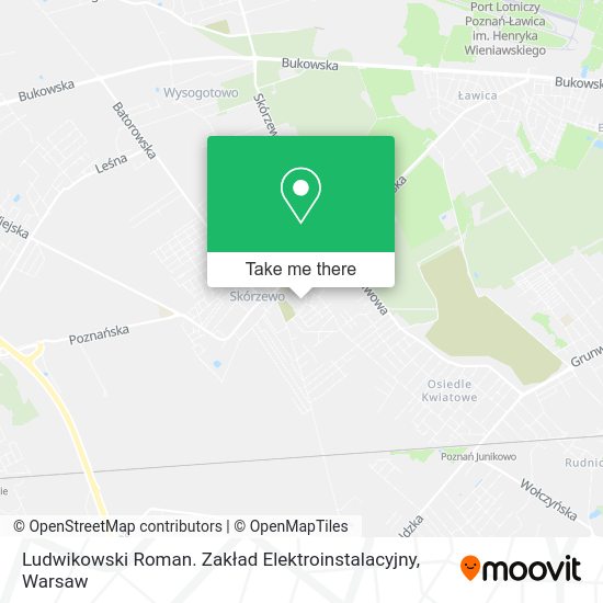 Ludwikowski Roman. Zakład Elektroinstalacyjny map