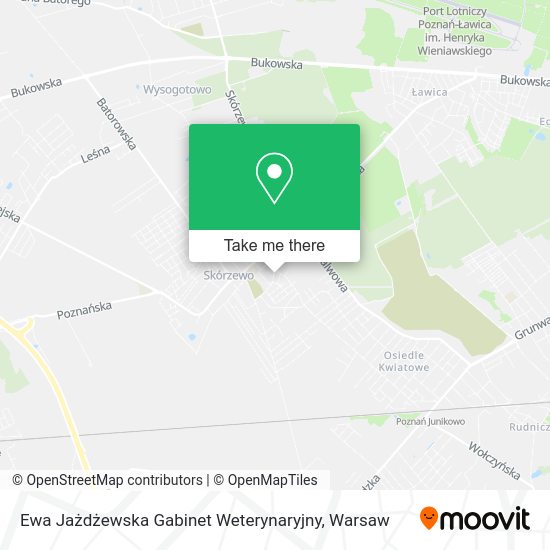 Карта Ewa Jażdżewska Gabinet Weterynaryjny