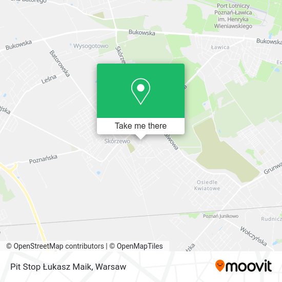 Pit Stop Łukasz Maik map