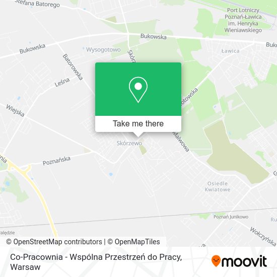 Co-Pracownia - Wspólna Przestrzeń do Pracy map