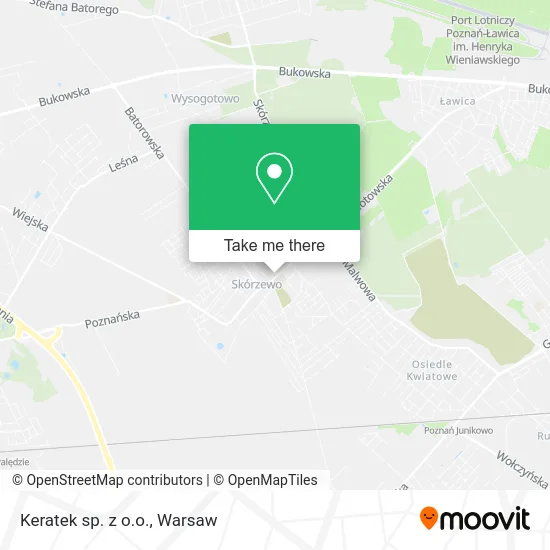 Keratek sp. z o.o. map