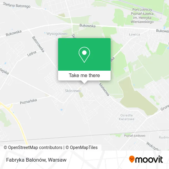 Fabryka Balonów map