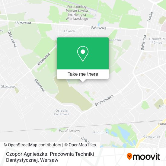 Czopor Agnieszka. Pracownia Techniki Dentystycznej map