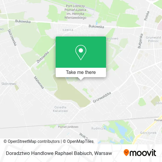 Doradztwo Handlowe Raphael Babiuch map