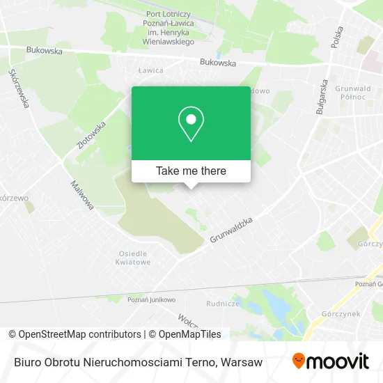 Biuro Obrotu Nieruchomosciami Terno map