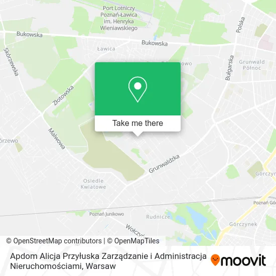 Карта Apdom Alicja Przyłuska Zarządzanie i Administracja Nieruchomościami